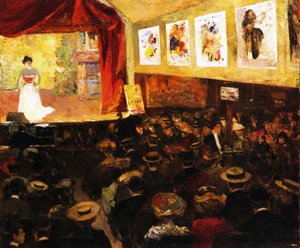 Kahvila-konsertti, n. 1904